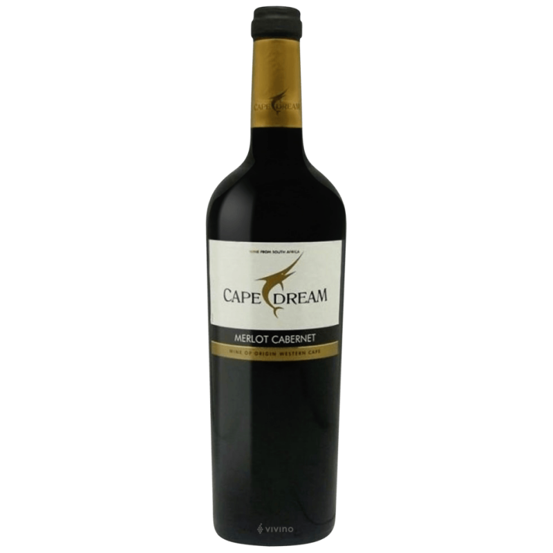 Merlot Cabernet  - Vin d'Afrique du Sud Rouge - Cape Dream