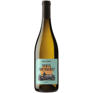 bouteille de vin orange vents contraires soreli cépage soreli vin nature bio