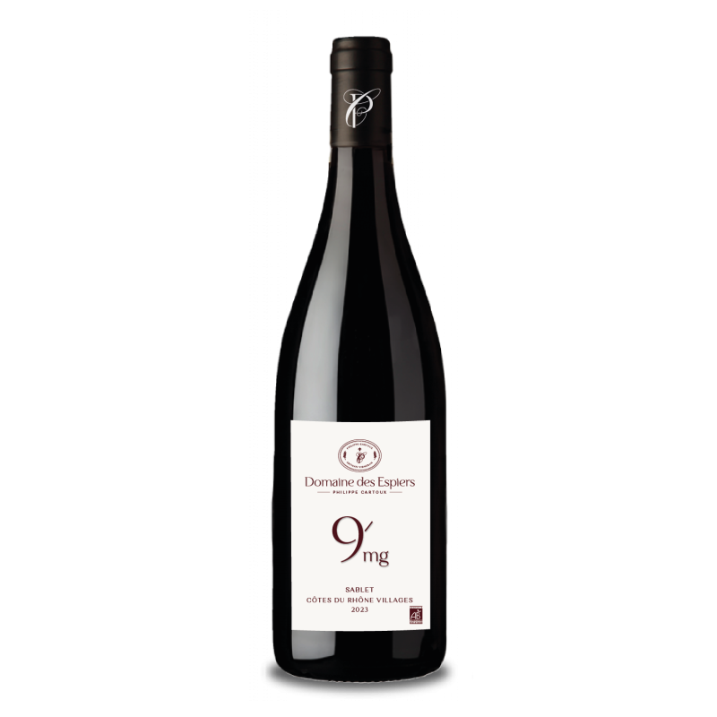9 MG - Côtes du Rhône Villages Sablet Rouge