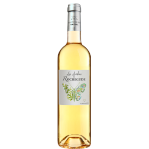 Bouteille de vin blanc Les jardins de Rochegude doux – Côtes du Tarn – vin floral et fruité