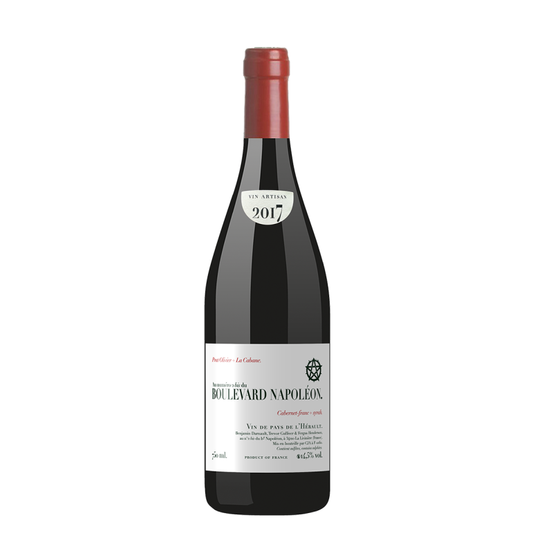 Cabernet Franc / Syrah 2017 - Pays d’Hérault Rouge - Boulevard Napoleon