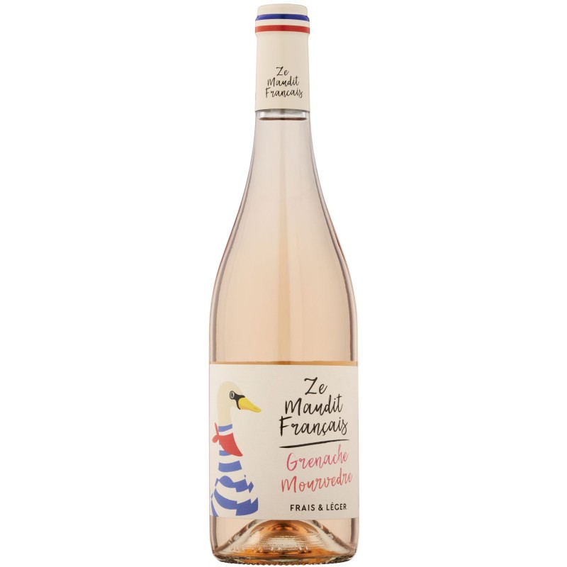 Grenache Mourvedre  - Pays d'Oc Rosé - Ze Maudit Français