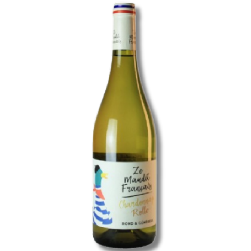 Chardonnay Rolle  - Pays d'Oc Blanc - Ze Maudit Français